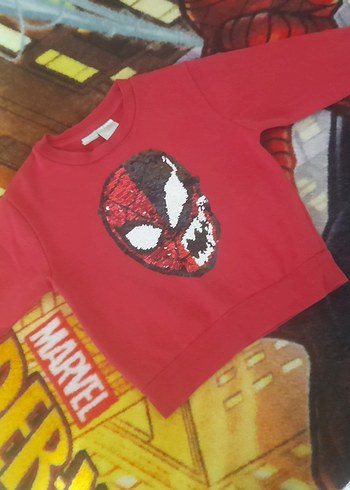 venom spidirmen  Sweatshirt - Görsel 2