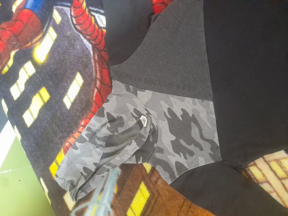 Kamuflaj Desenli Kapüşonlu Erkek  Çocuk - Görsel 3