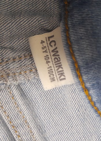 erkek cocuk 4-5 yaş Yırtık Detaylı Denim Pantolon - Görsel 4