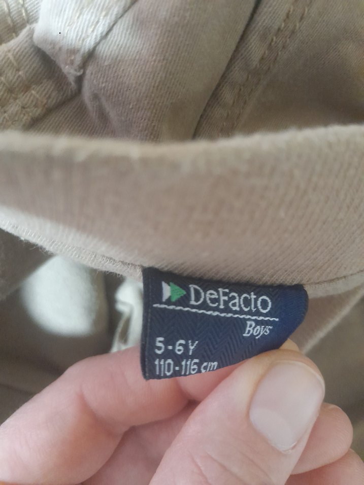 erkek çocuk Bej Sokak Stili Kumaş Pantolon - Görsel 4