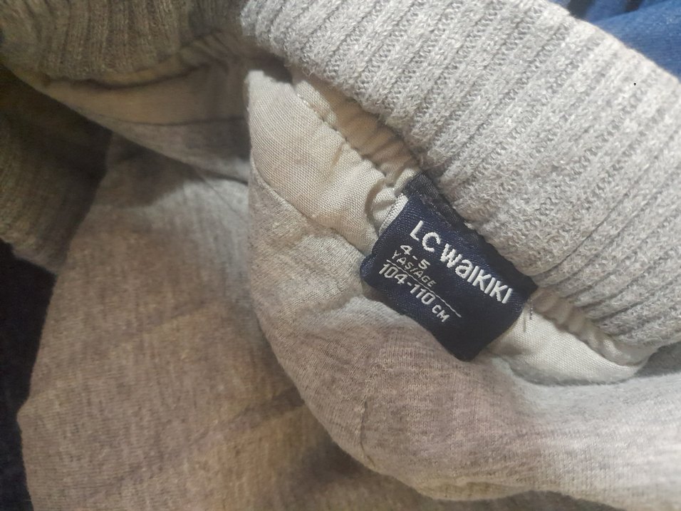 Bağcıklı Erkek Çocuk Kot Pantolon - Görsel 5