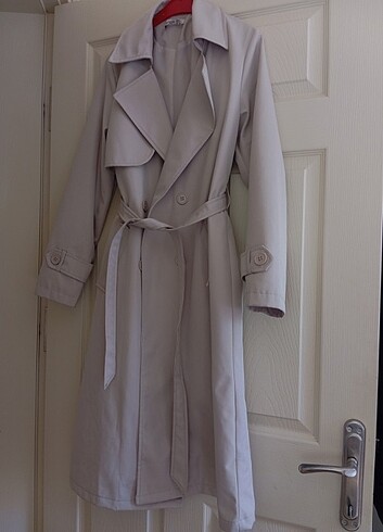 Fulla Bej Trençkot 36/S Trench Coat