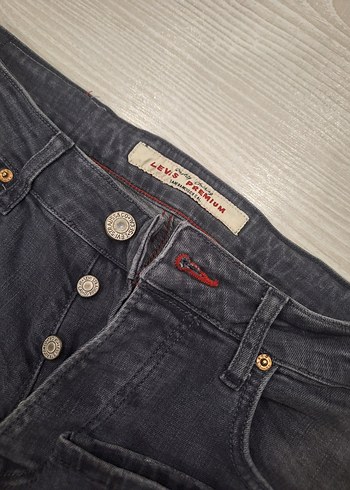 Levi's Gri Regular Fit Denim Jean