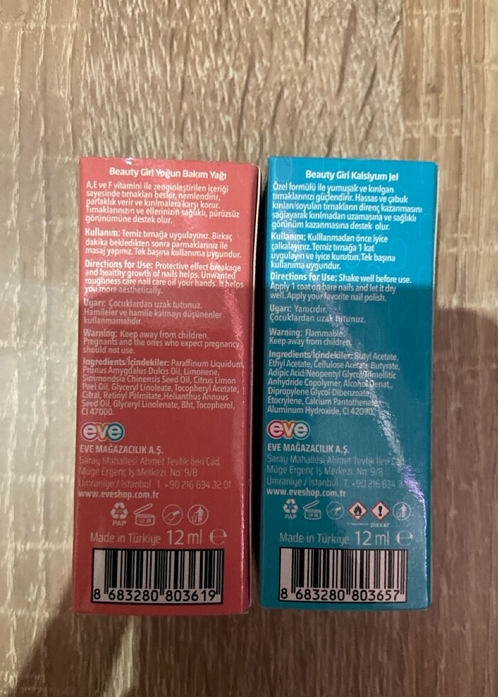 Beauty Girl/ Tırnak kalsiyum jeli ve yoğun bakım yağı - Görsel 2