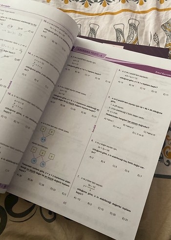 9. Sınıf matematik 2li test kitabı seti - Görsel 5