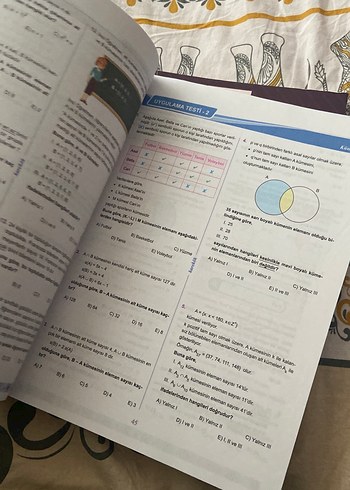 9. Sınıf matematik 2li test kitabı seti - Görsel 7