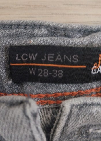 LC Waikiki Gri Regular Fit Kadın Kot Pantolon