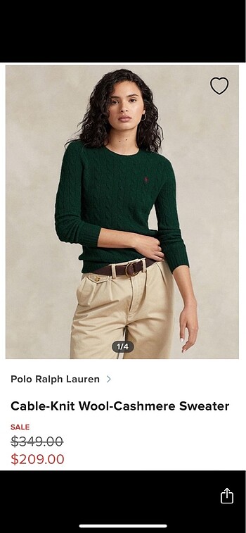 s Beden haki Renk Polo Ralph Lauren kazak