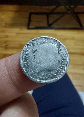 1935 Gümüş 25 Kuruş Rozet