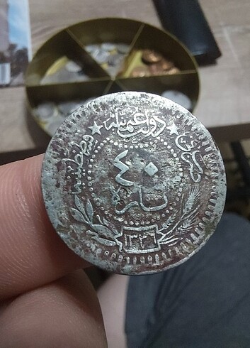 Son Osmanlı Sultanı Vahdettin dönemi 40 para 