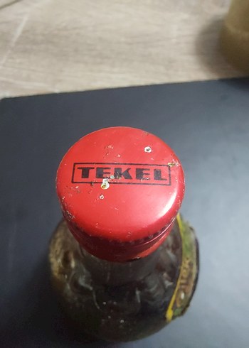 Antika Tekel Çilek Likör Şişesi - Görsel 6