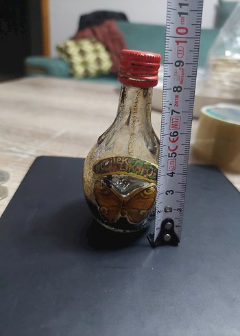 Antika Tekel Çilek Likör Şişesi - Görsel 7
