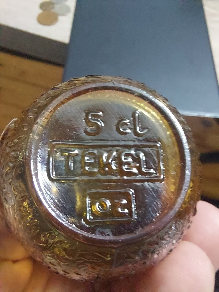 Antika Tekel Çilek Likör Şişesi - Görsel 4