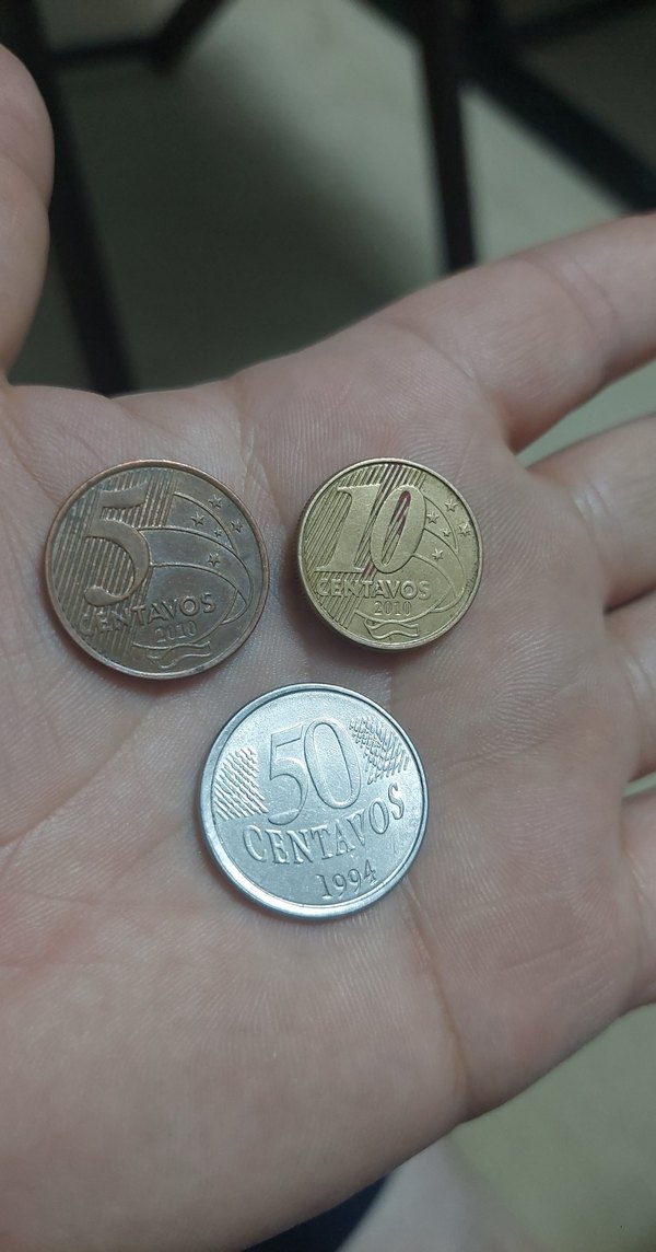 Brezilya koleksiyon para  3 adet .Vintage Erkek Rozetleri - Görsel 2