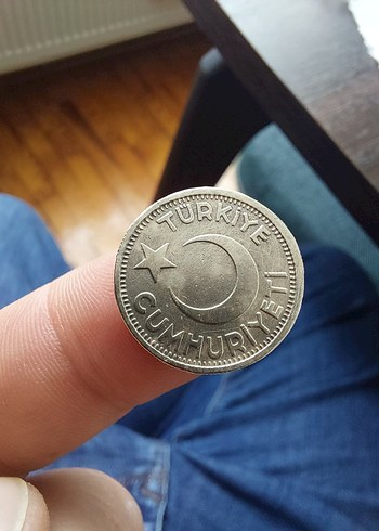 Vintage 1945 25 Kuruş Madeni Para - Görsel 2