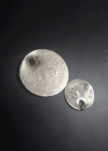 Osmanlıca gümüş para, kolye, koleksiyonu - Görsel 2