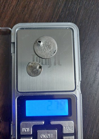 Osmanlıca gümüş para, kolye, koleksiyonu - Görsel 3