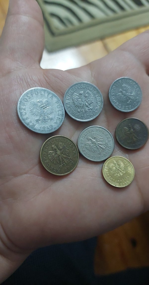 Polonya Madeni Para Koleksiyonu 7 adet - Görsel 2