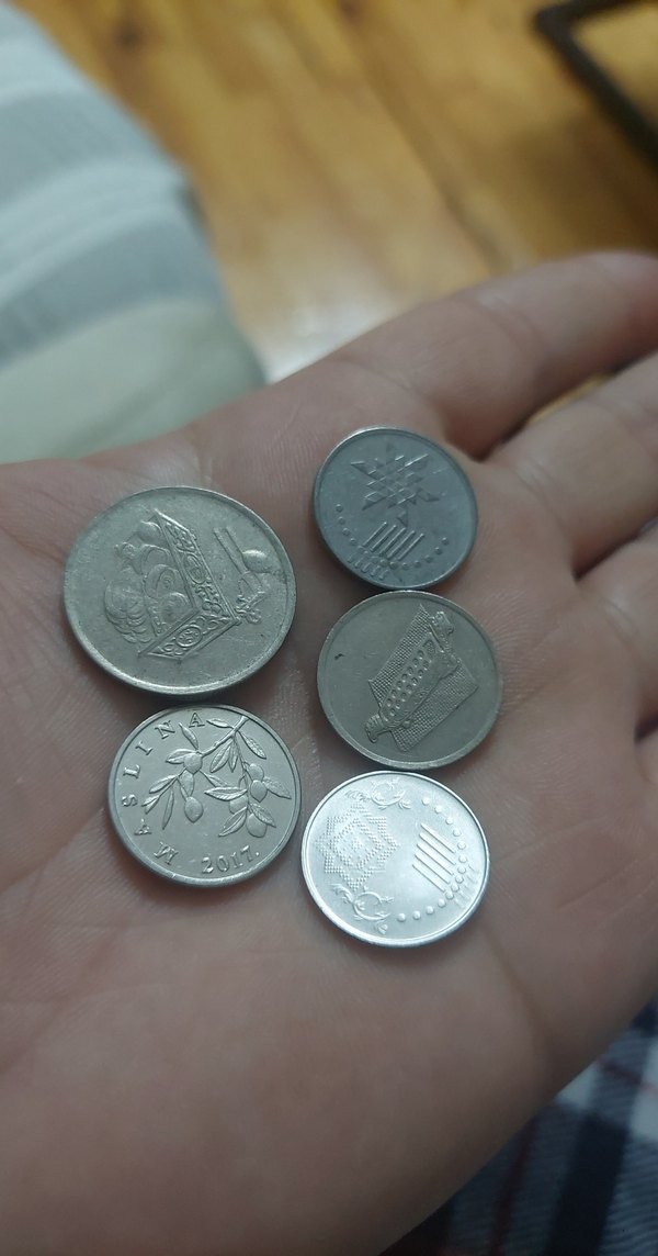 Malezya 5 adet  madeni para - Görsel 2