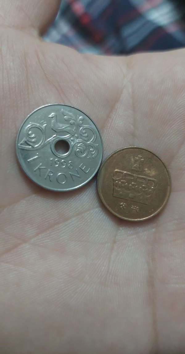 Norveç madeni  para  koleksiyonu 2 adet fiyatıdır - Görsel 2