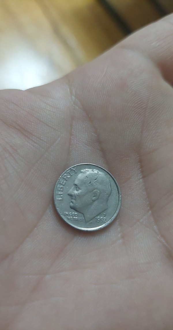 Amerikan Dime Madeni Para - Görsel 2