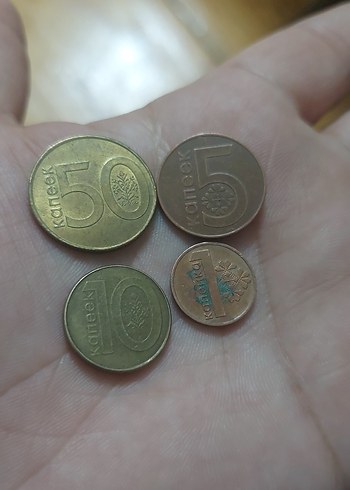 Belarus Madeni paraları koleksiyon- 4 Parça - Görsel 2