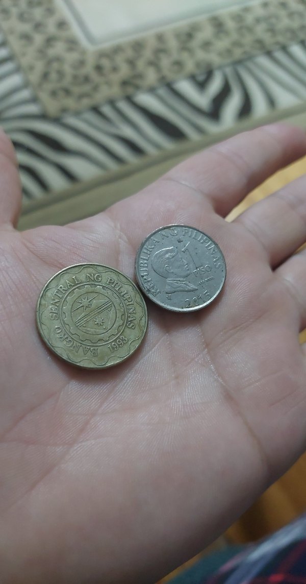 Filipin 5 Piso Madeni Paralar. 2 adet  fiyatıdır. - Görsel 2