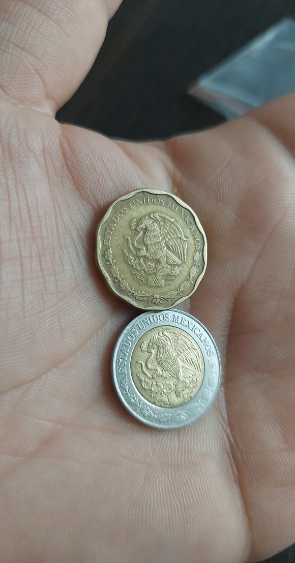 Meksika para  koleksiyon 2 adet fiyatıdır - Görsel 2