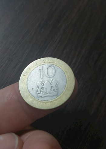 Kenya 10 Şiling madeni para - Görsel 2