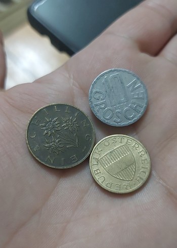 Avı madeni para koleksiyon. 3 adet fiyatıdır - Görsel 2