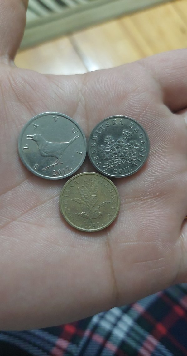 Hırvatistan madeni para koleksiyonu 3 adet fiyatıdır - Görsel 2