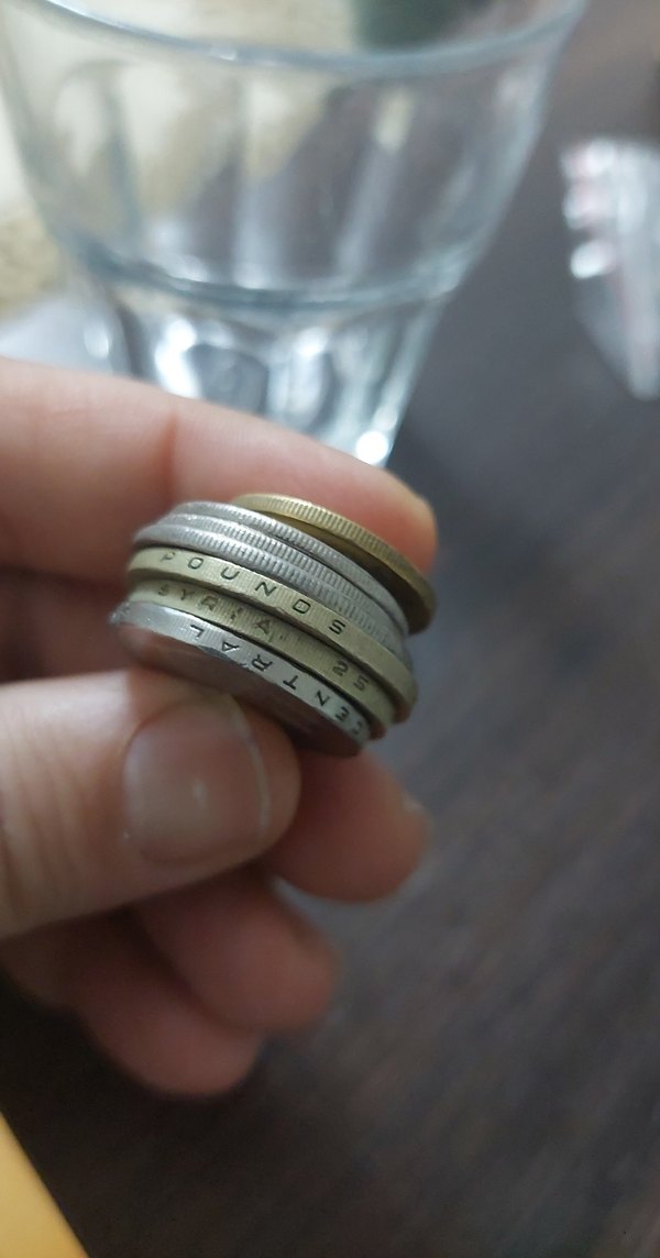 Suriye madeni para koleksiyon. 8 adet. - Görsel 3