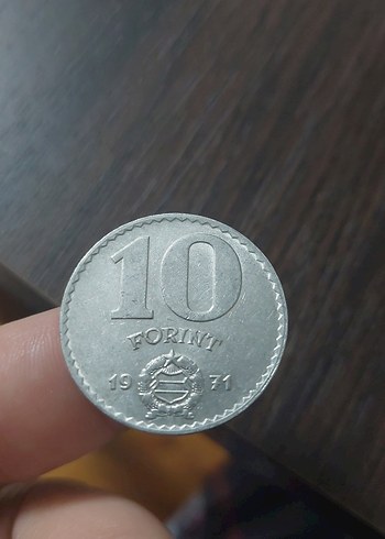Kızıl  Macaristan 10 Forint 1971 - Görsel 2