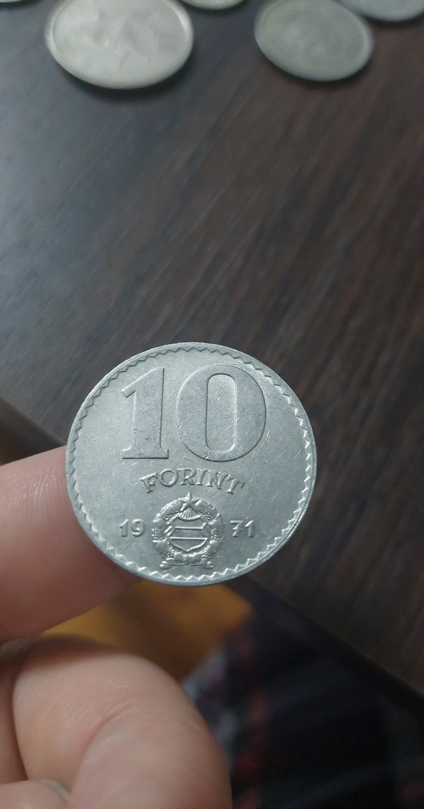 Kızıl  Macaristan 10 Forint 1971 - Görsel 2