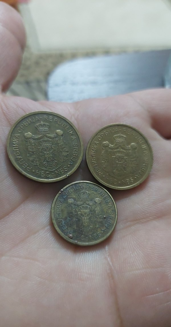 Sırbistan koleksiyon madeni para. 3 adet fiyatıdır - Görsel 2