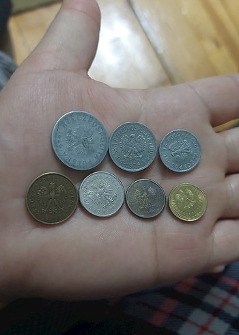 Polonya para koleksiyonu 7 adet fiyatıdır. - Görsel 2
