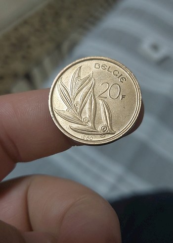 Belçika Franc Rozet