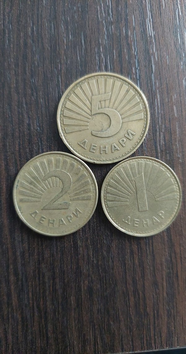 Makedonya madeni para koleksiyon 3 adet fiyatıdır. - Görsel 2