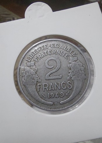 1949 Frans Parası 2 francs