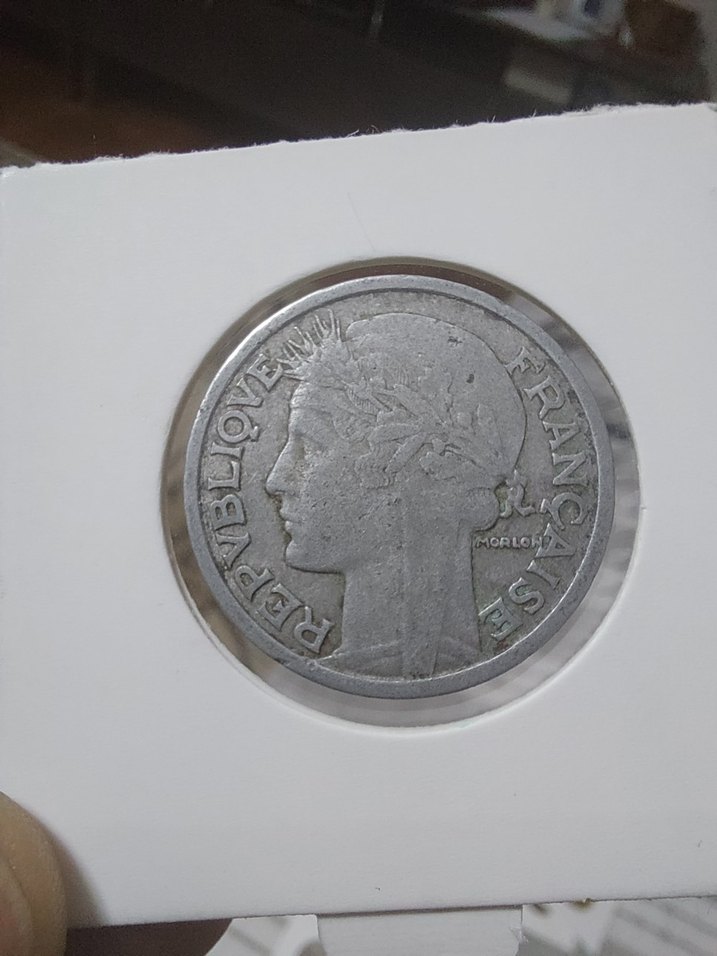 1949 Frans Parası 2 francs - Görsel 2