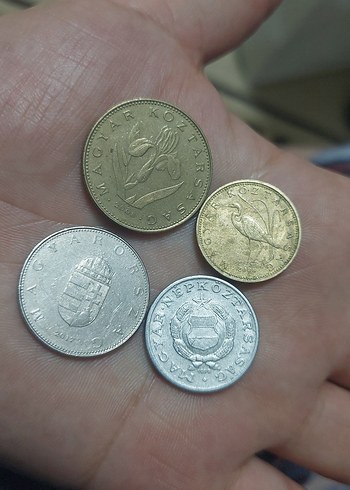 Macaristan madeni para koleksiyonu 4 adet fiyatıdır - Görsel 2