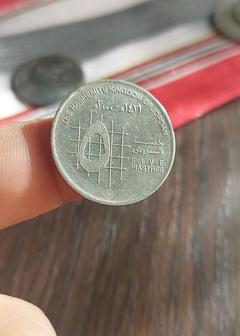 Ürdün 2000 yılı  5 piastres