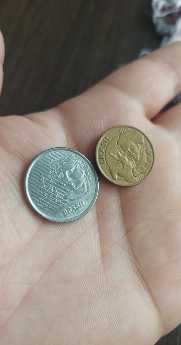 2 Adet  Brezilya madeni para koleksiyon - Görsel 2