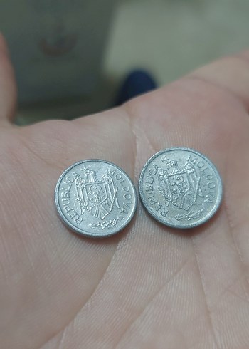 Moldova Madeni para koleksiyonu 2 adet fiyatıdır