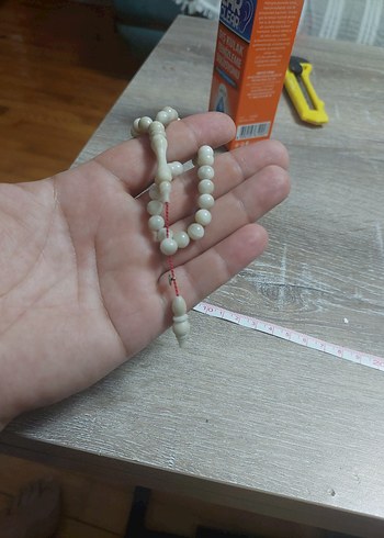 Beden Beyaz Erkek Tesbih. Mehmet Erbabacan Koleksiyon