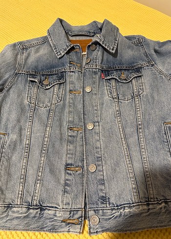 Levis Klasik Acik Mavi Denim Ceket
