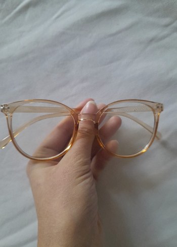 Şeffaf Gri gold siyah  Kadın Minimalist Gözlük - Görsel 3