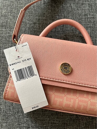  Beden Etiketli Tommy hilfiger mini çanta.
