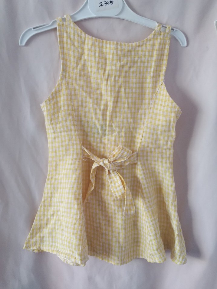 Kolsuz Kız Elbisesi Ve Bandana Takımı - Görsel 3