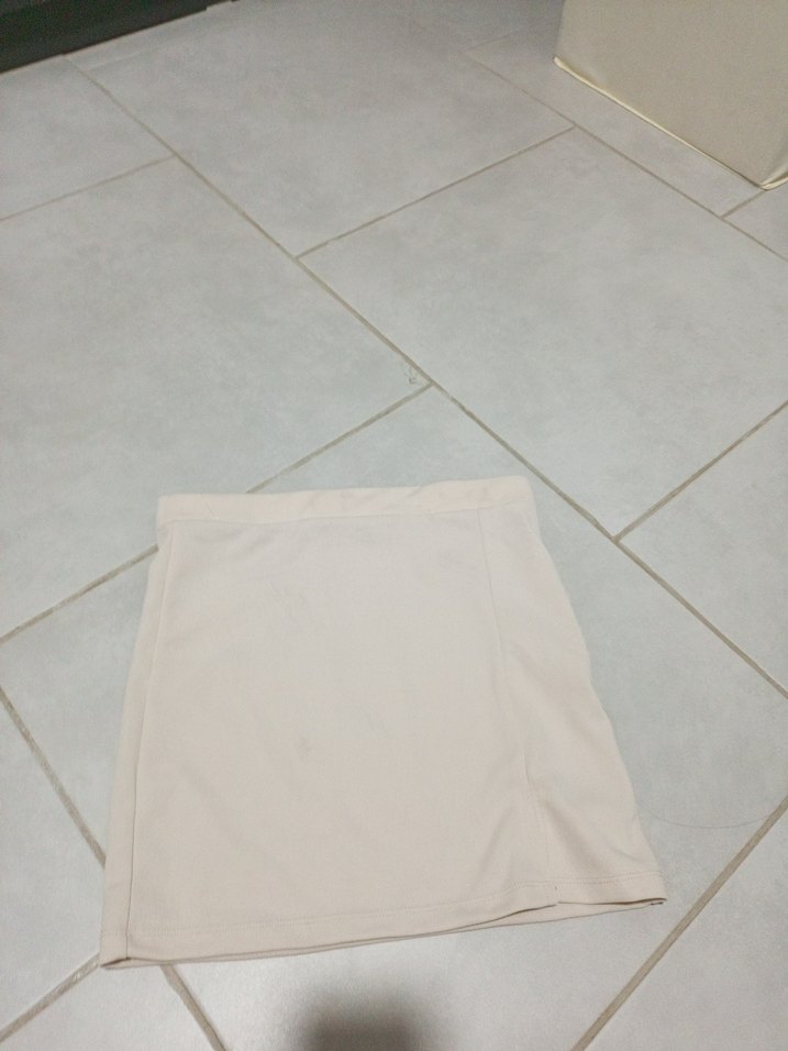 Bej Mini Etek - Görsel 4